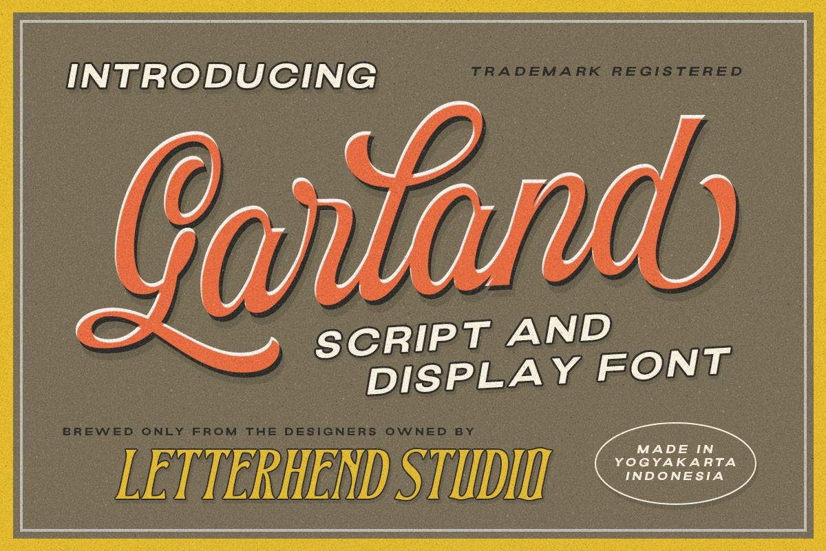 Garland Font